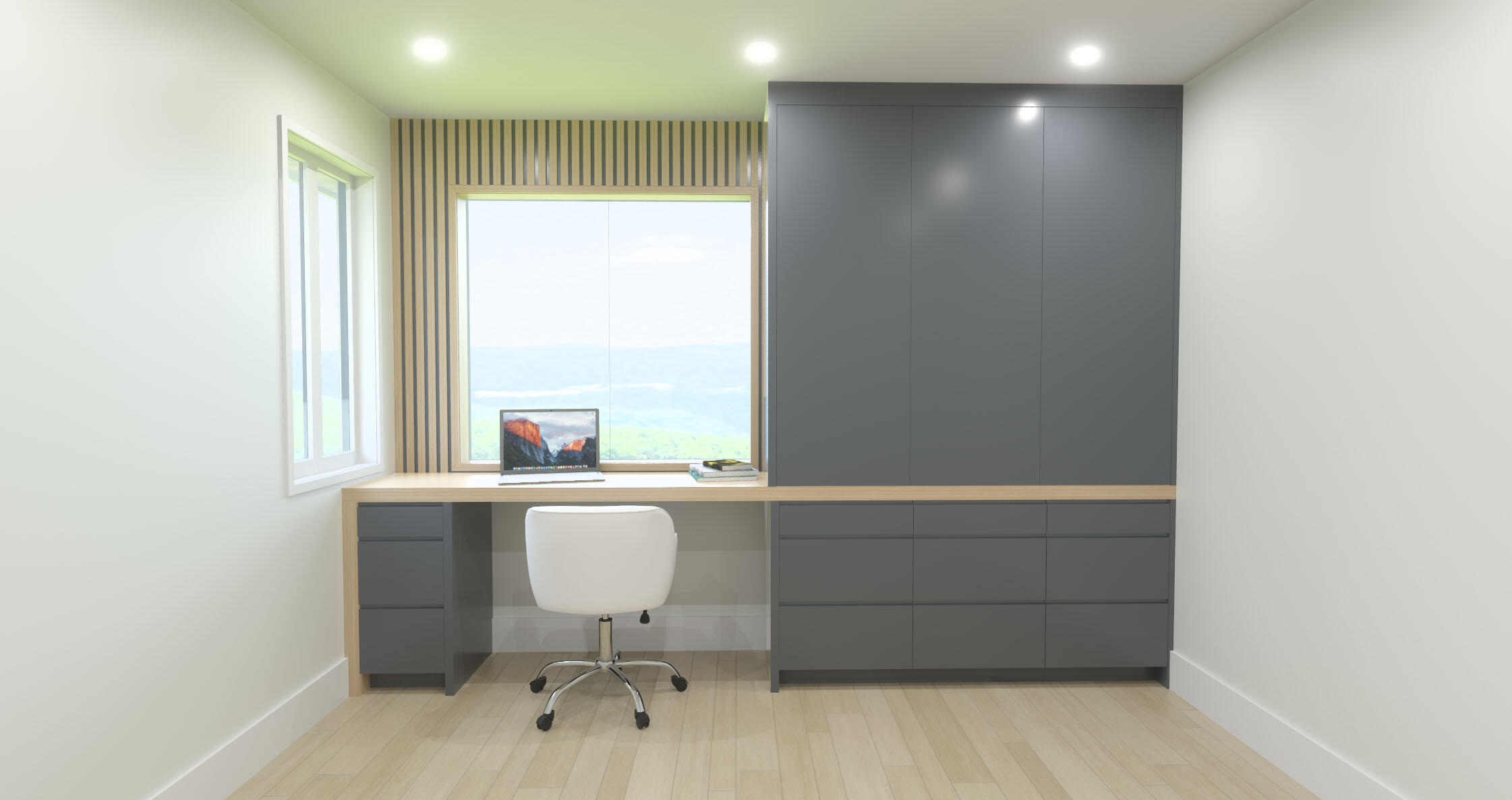 Desk + Closet Bdrm 03