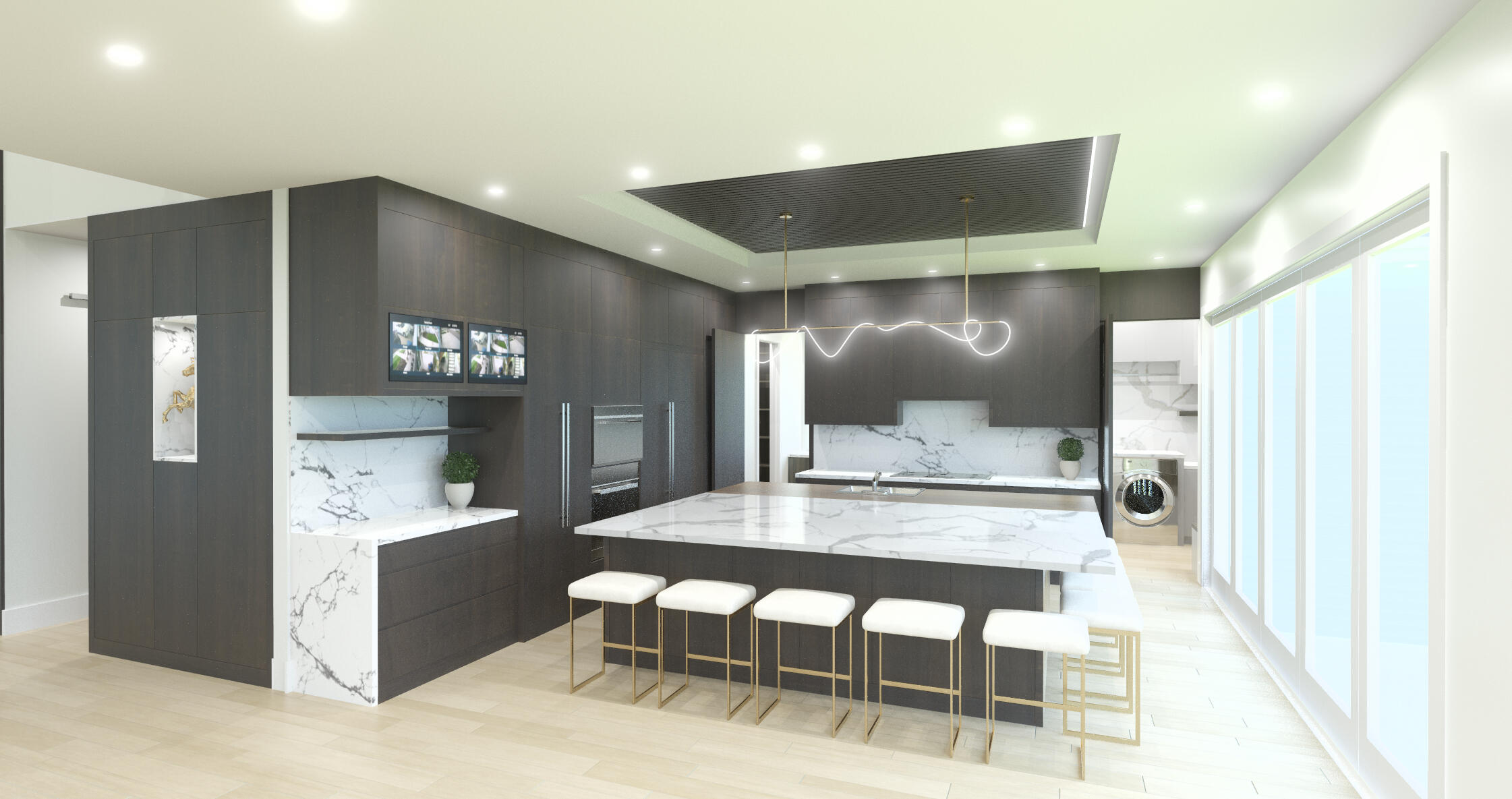 Kitchen Hidden Doors