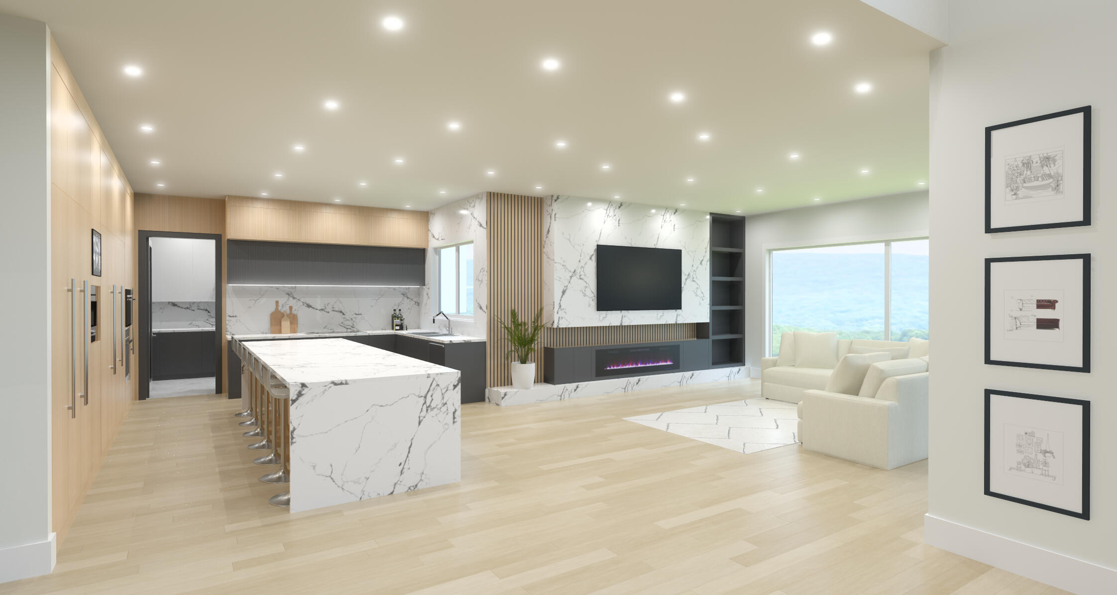 Kitchen / Family Room